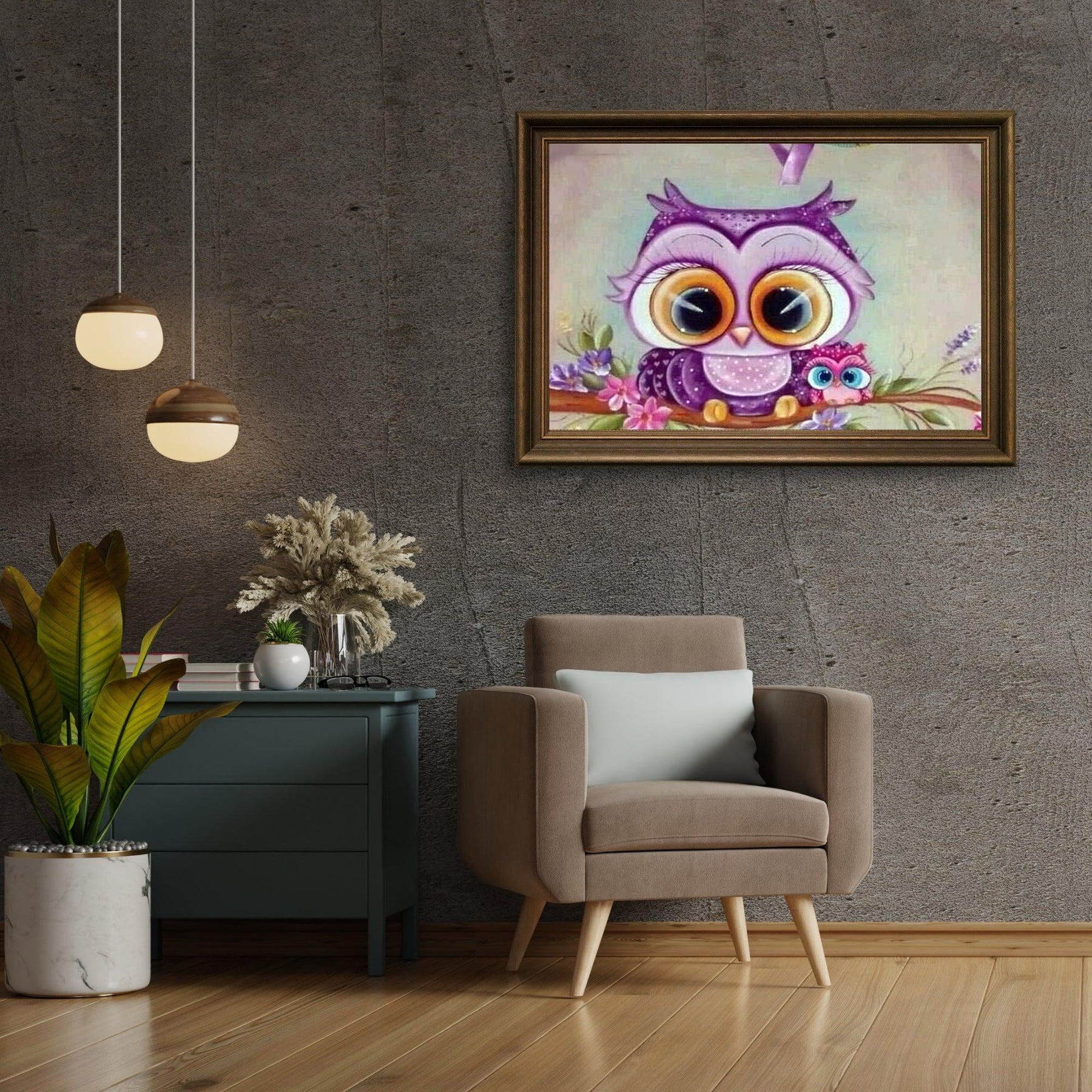 Diamond Painting Paket süße kleine Eule - SEOS Shop ®