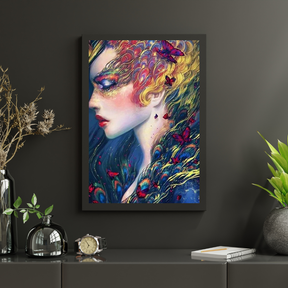 Diamantmalerei Pfau und Schmetterling Frauen - SEOS Shop ®