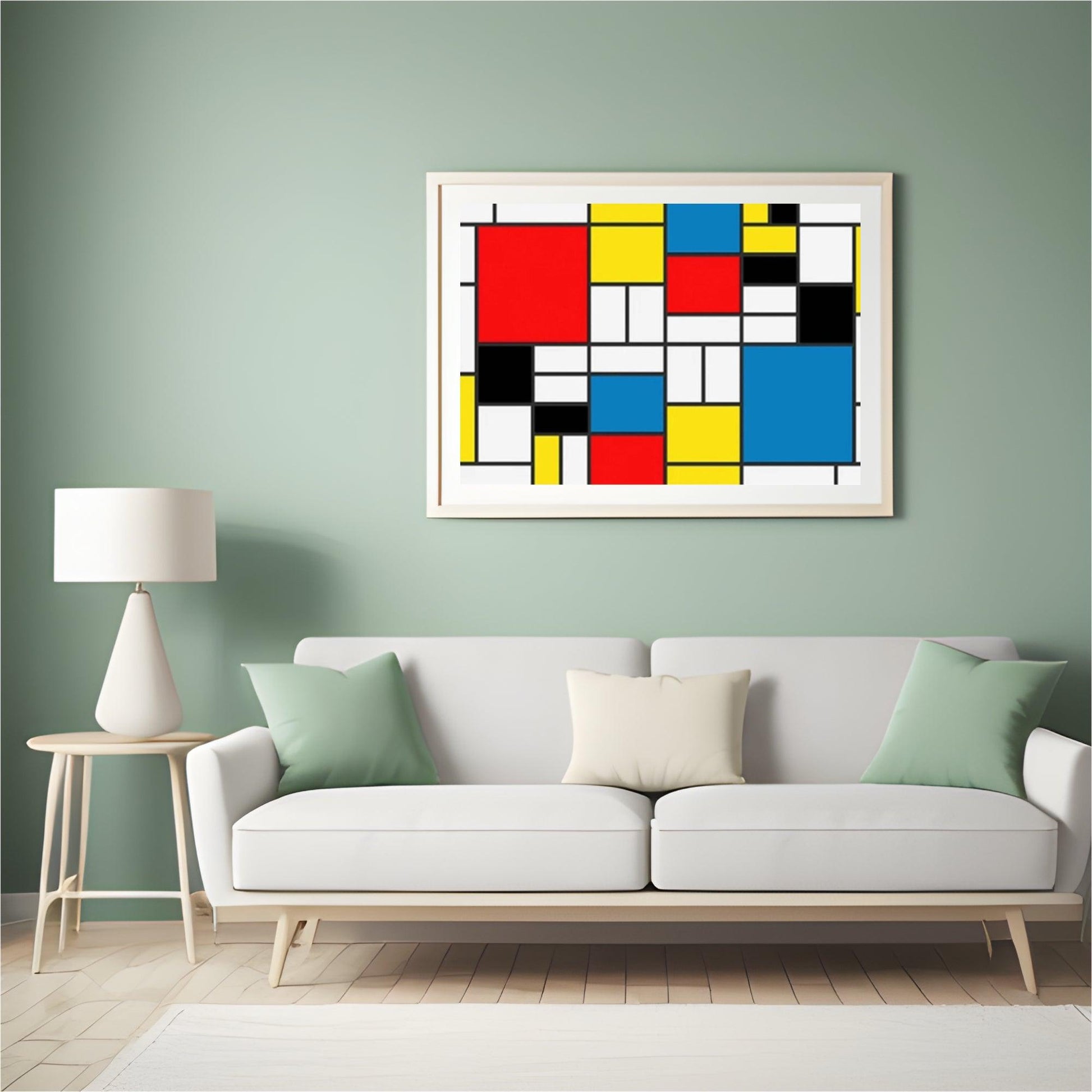 Diamantmalerei Piet Mondrian Gemälde - SEOS Shop ®