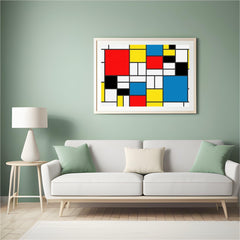Diamantmalerei Piet Mondrian Gemälde - SEOS Shop ®