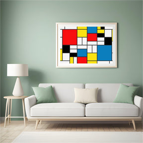 Diamantmalerei Piet Mondrian Gemälde - SEOS Shop ®
