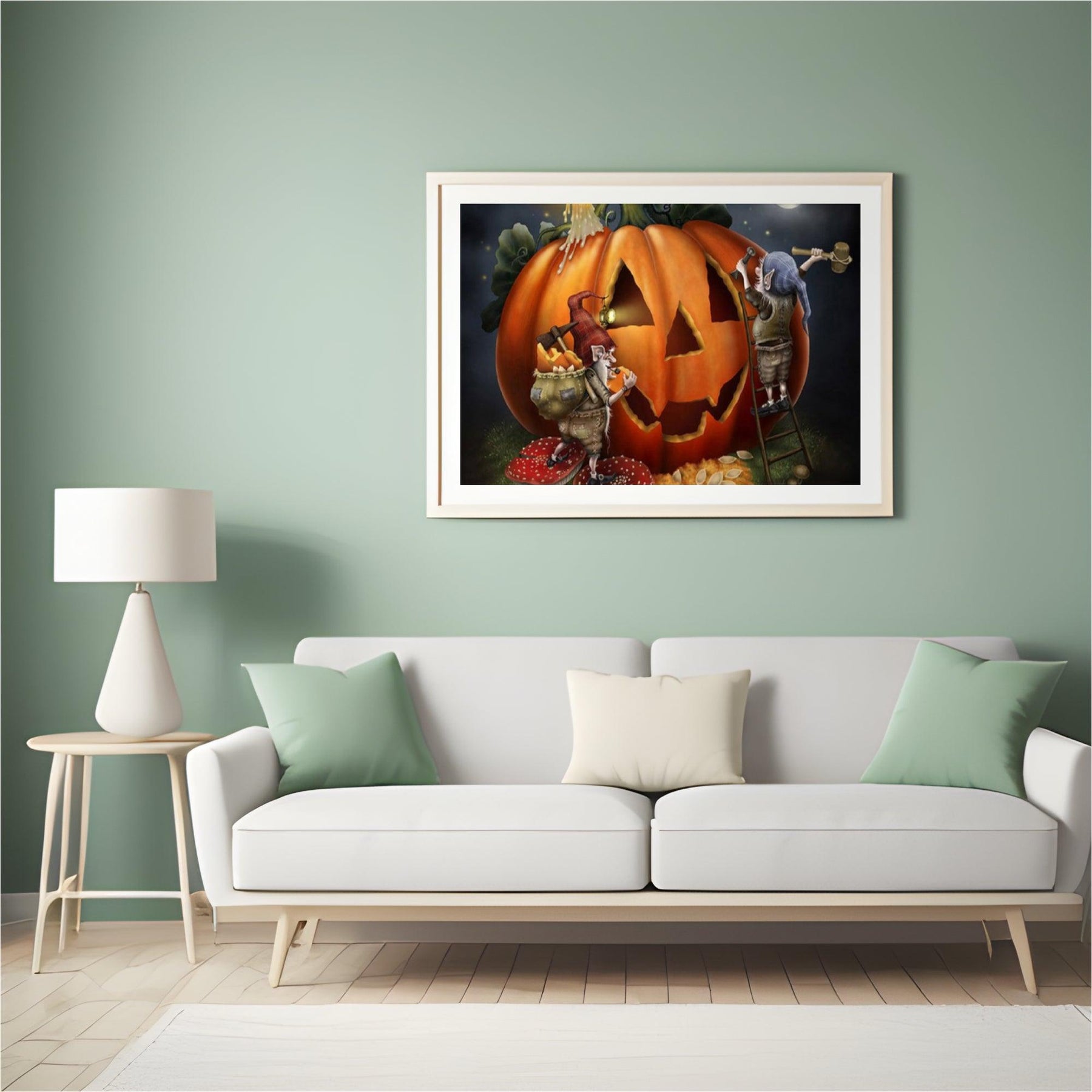 Diamond Painting Kürbis - Gnome - SEOS Shop ®