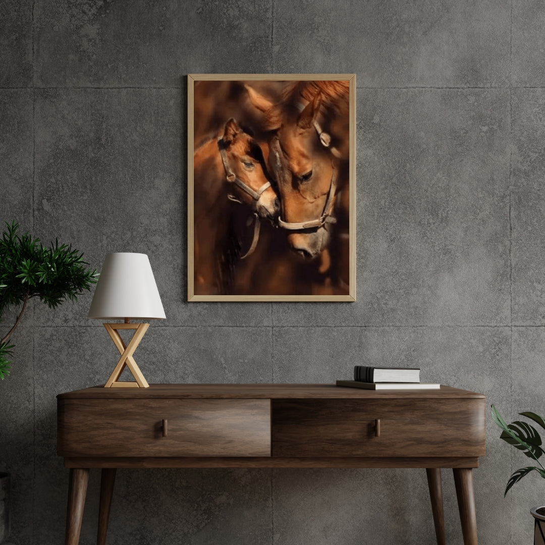 Diamond Painting Pony und Mutterpferd - SEOS Shop ® 
