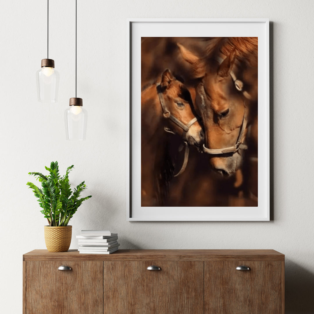 Diamond Painting Pony und Mutterpferd - SEOS Shop ® 