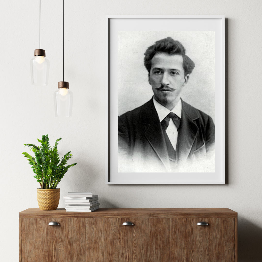 Diamantmalerei Porträt von Piet Mondrian - SEOS Shop ®