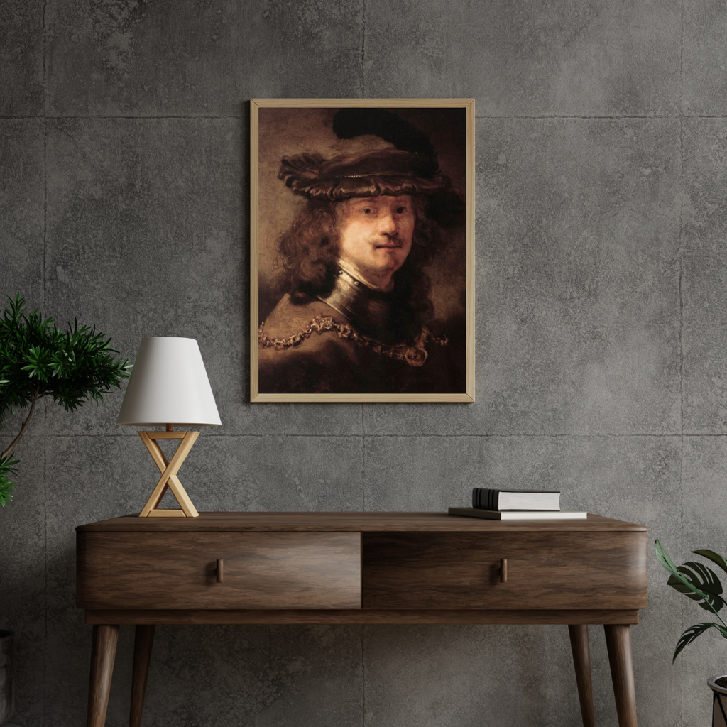 Diamantgemälde-Porträt von Rembrandt van Rijn - SEOS Shop ®