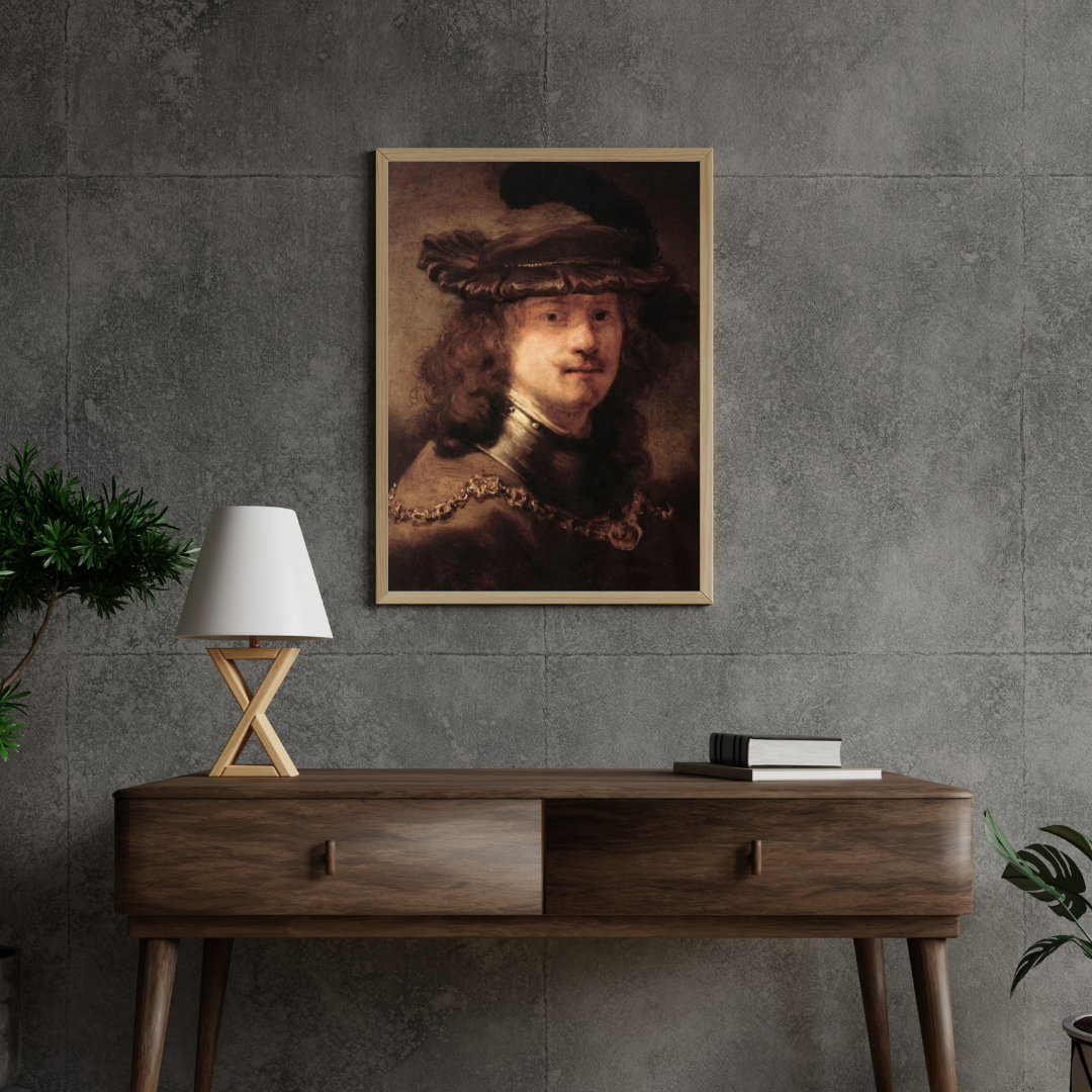 Diamantgemälde-Porträt von Rembrandt van Rijn - SEOS Shop ®
