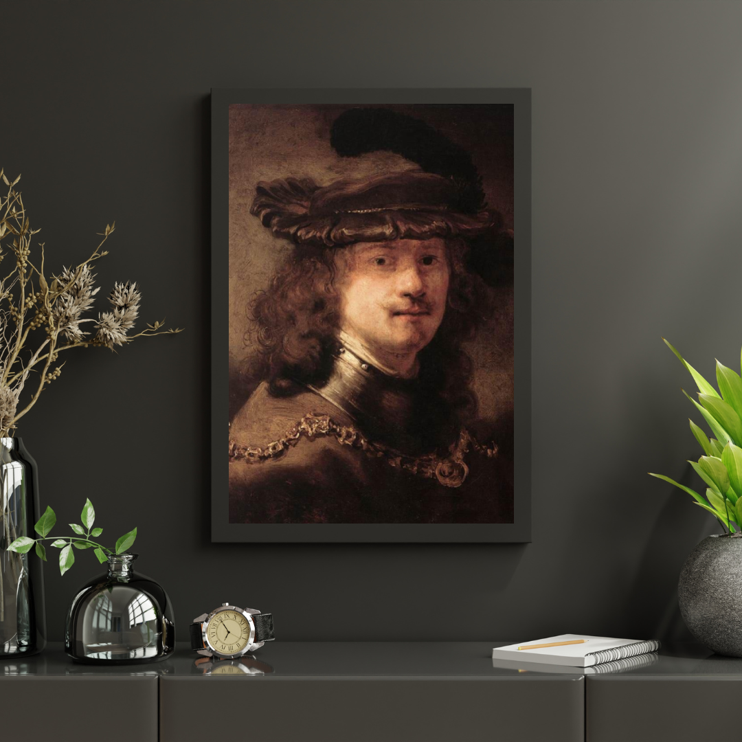 Diamantgemälde-Porträt von Rembrandt van Rijn - SEOS Shop ®