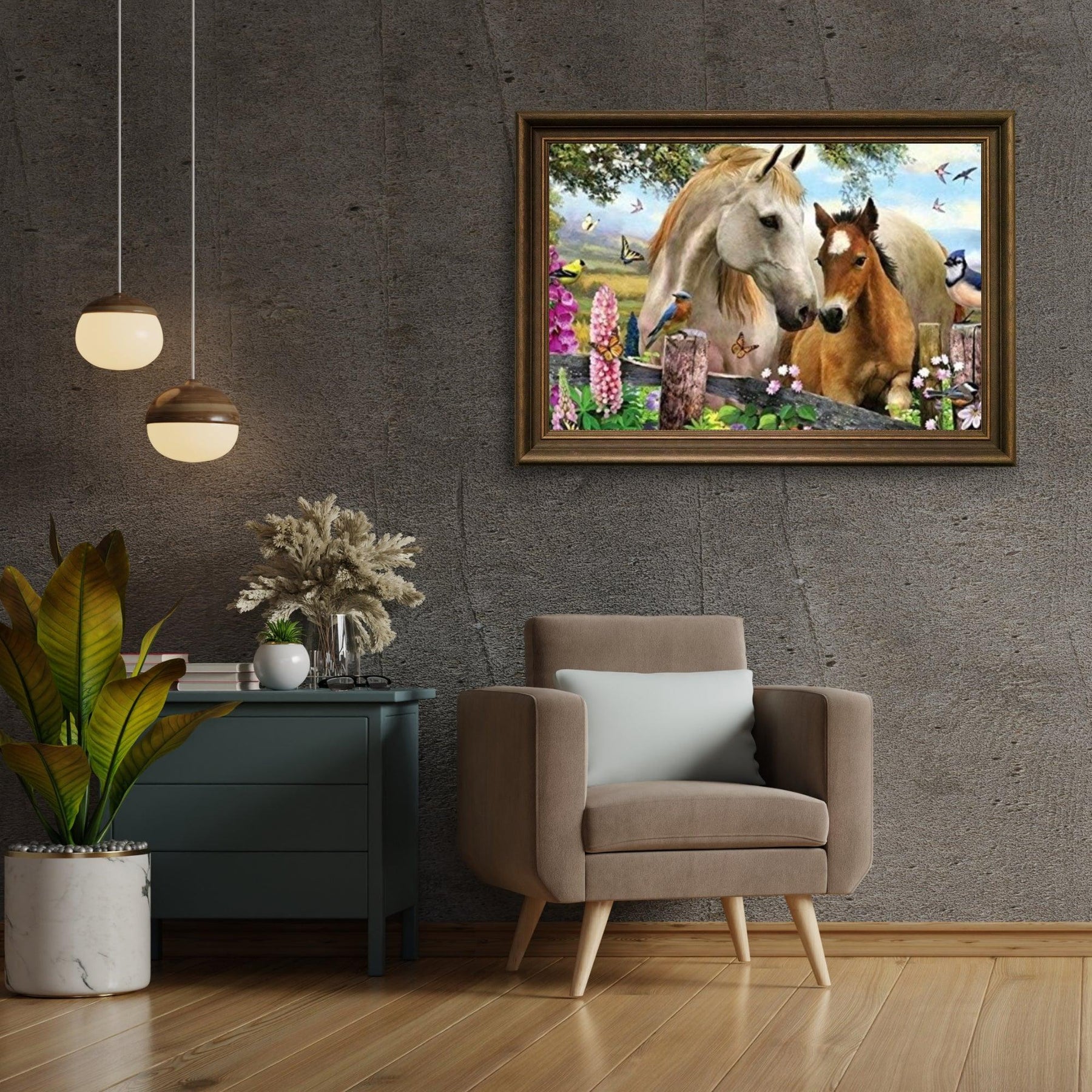 Diamond Painting Wunderschöne Pferde - SEOS Shop®