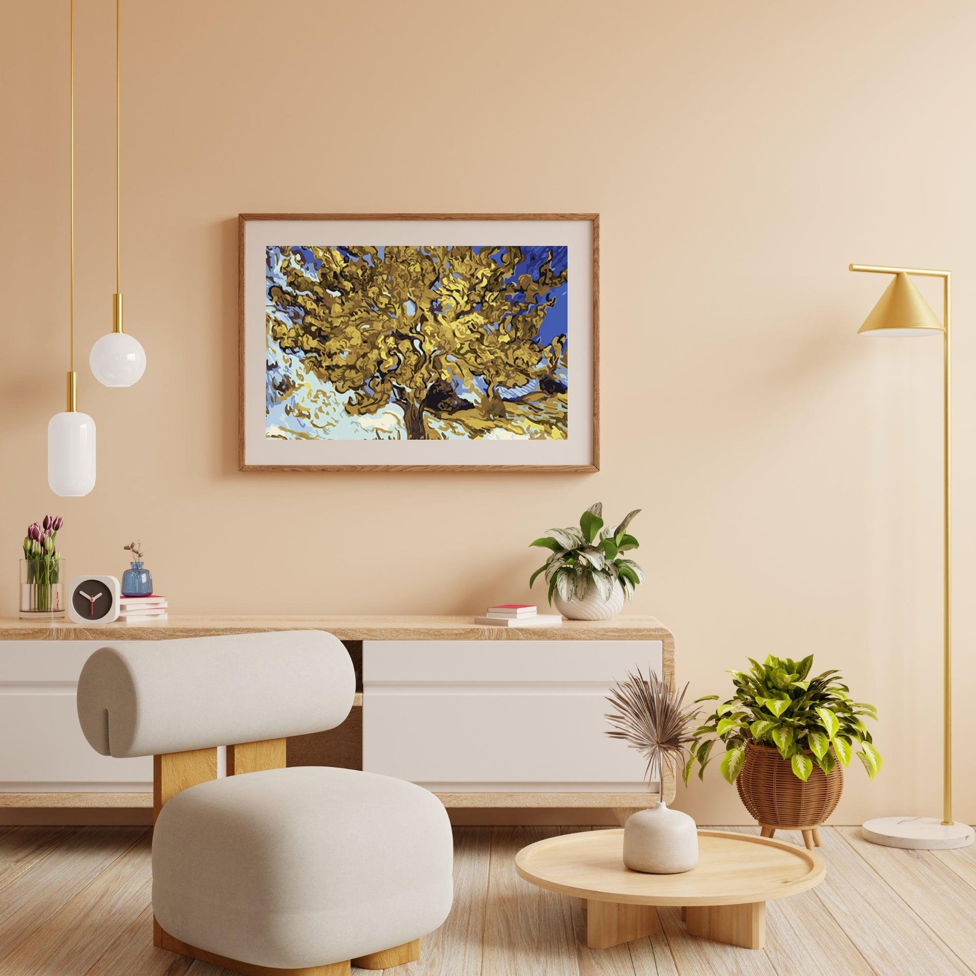 Diamantmalerei „Schöne Bäume“ von Van Gogh - SEOS Shop ®
