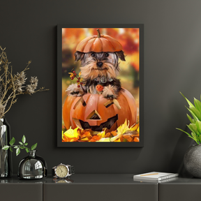 Diamond Painting Welpe im Kürbis - SEOS Shop ®
