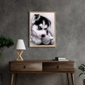 Diamond Painting Welpe mit Ball - SEOS Shop®