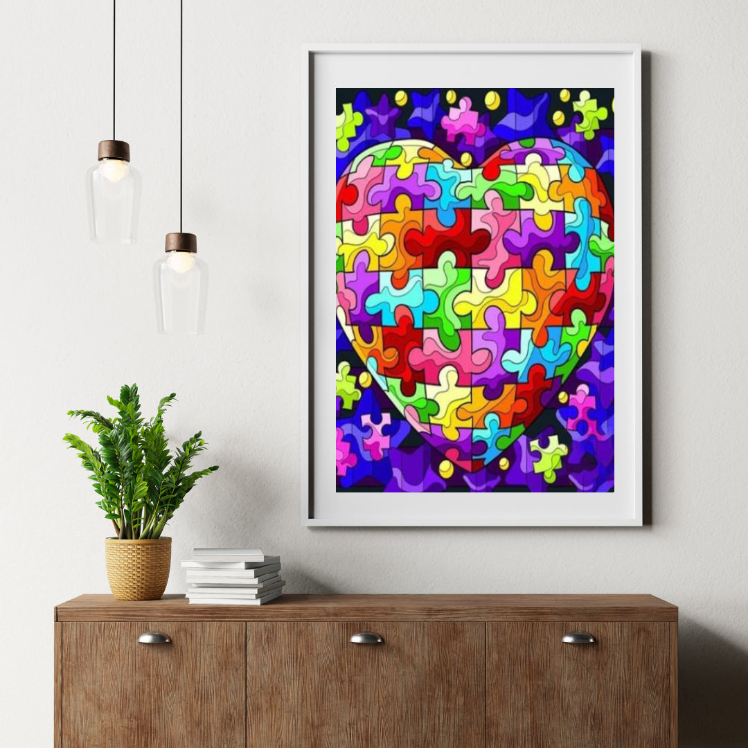 Diamond Painting Puzzle Herz - SEOS Shop ®