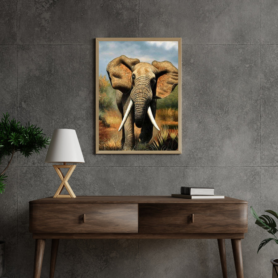 Diamond Painting Laufender Elefant - SEOS Shop ®