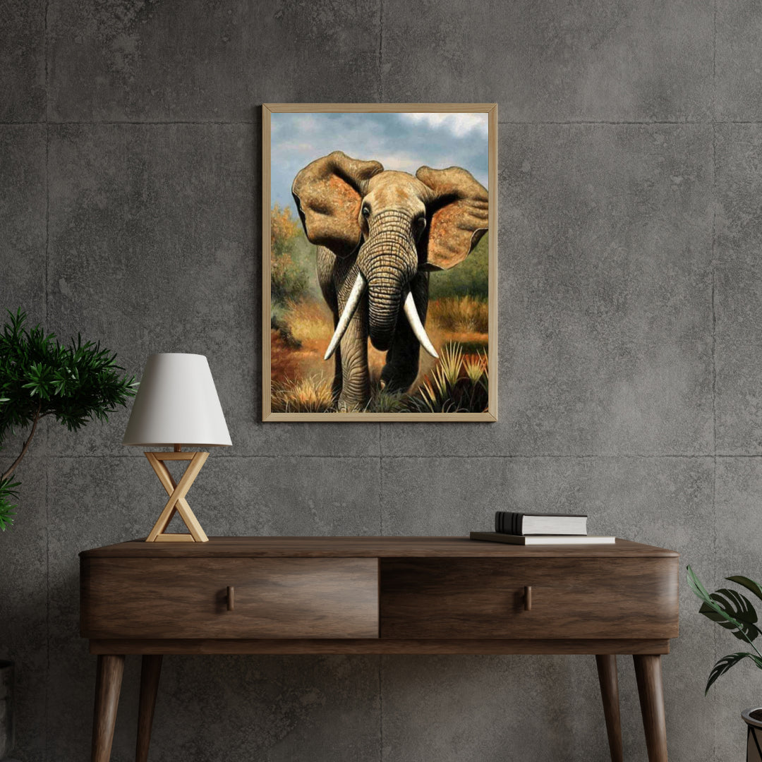 Diamond Painting Laufender Elefant - SEOS Shop ®
