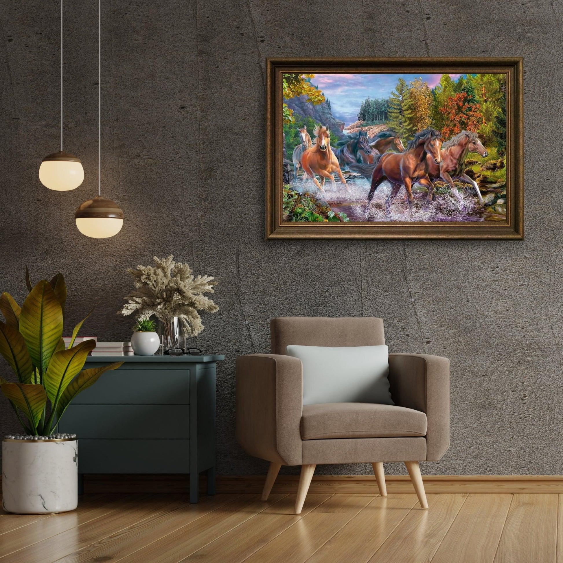 Diamond Painting Laufende Pferde - SEOS Shop ®