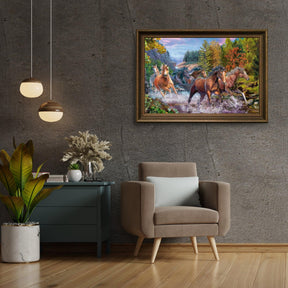 Diamond Painting Laufende Pferde - SEOS Shop ®