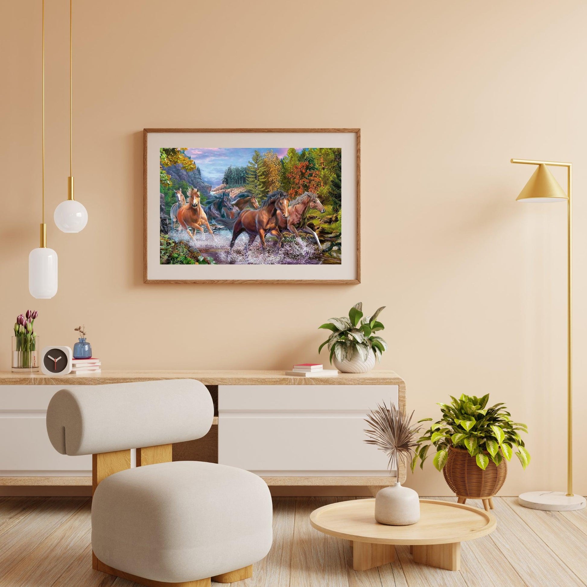Diamond Painting Laufende Pferde - SEOS Shop ®