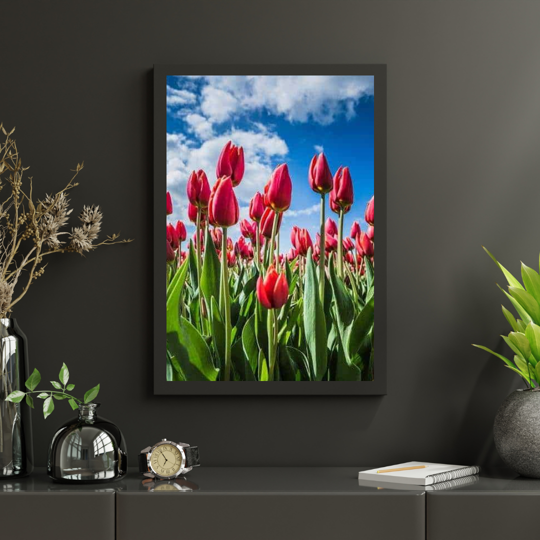 Diamantmalerei Rote Tulpen - SEOS Shop ®