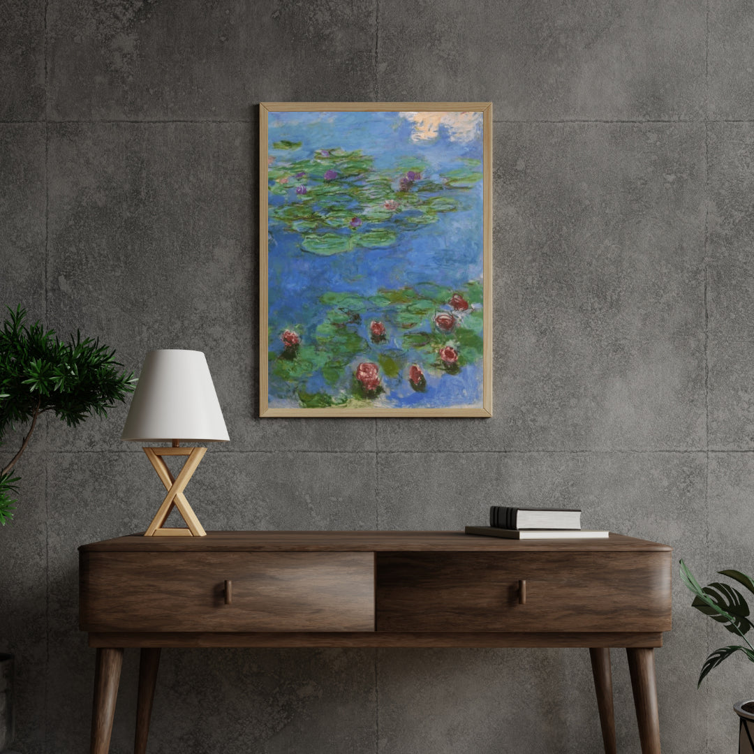 Diamond Painting Rote Seerosen - SEOS Shop ®