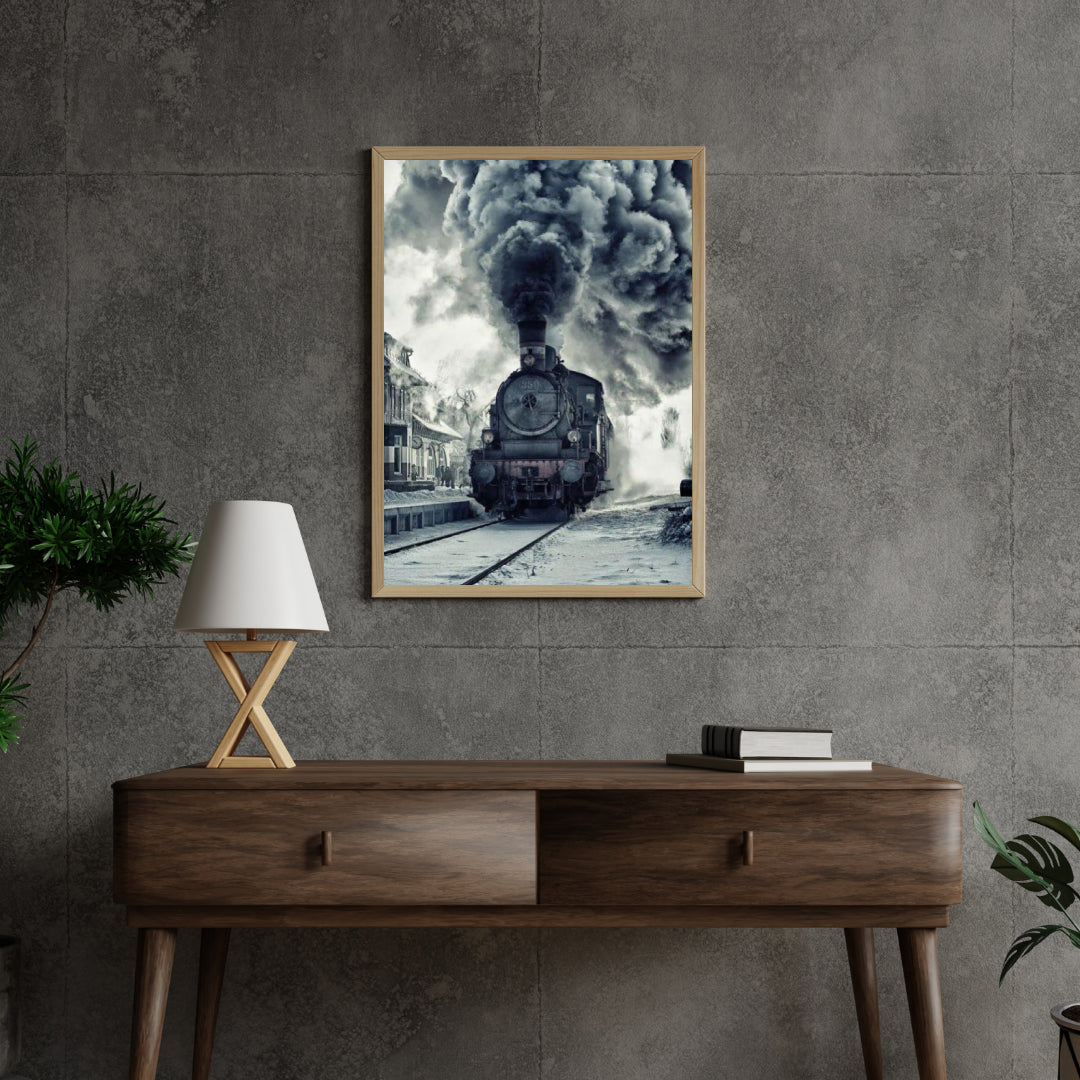 Diamantmalerei Rauchender Zug – SEOS Shop ® 