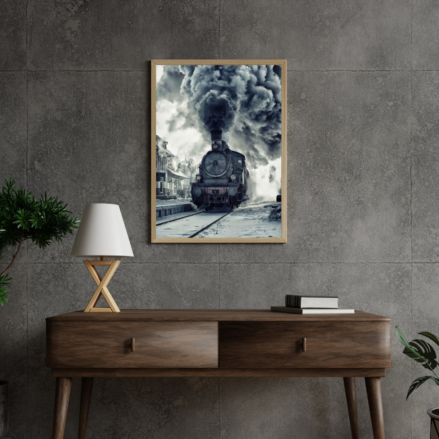 Diamantmalerei Rauchender Zug – SEOS Shop ® 