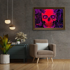 Diamantmalerei Roter Totenkopf - SEOS Shop ®