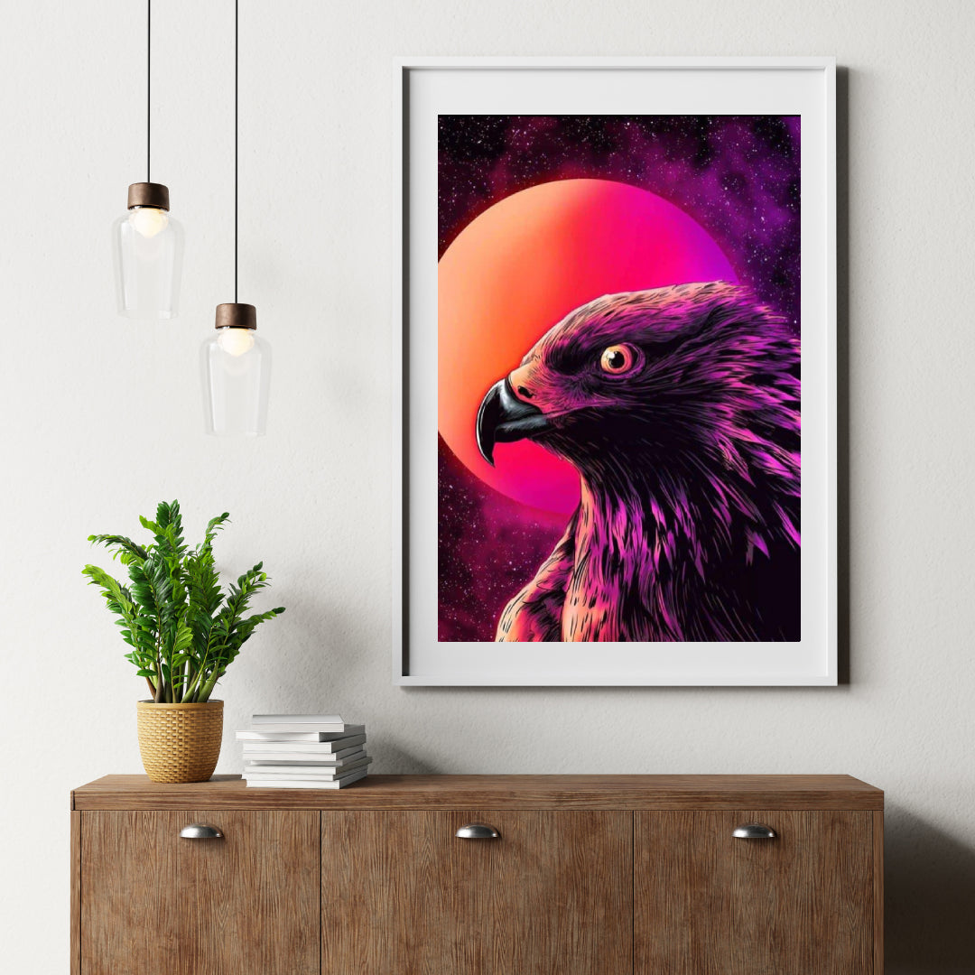 Diamantmalerei Raubvogel in der Nacht - SEOS Shop ®