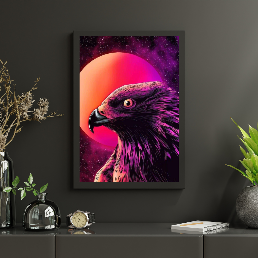 Diamantmalerei Raubvogel in der Nacht - SEOS Shop ®
