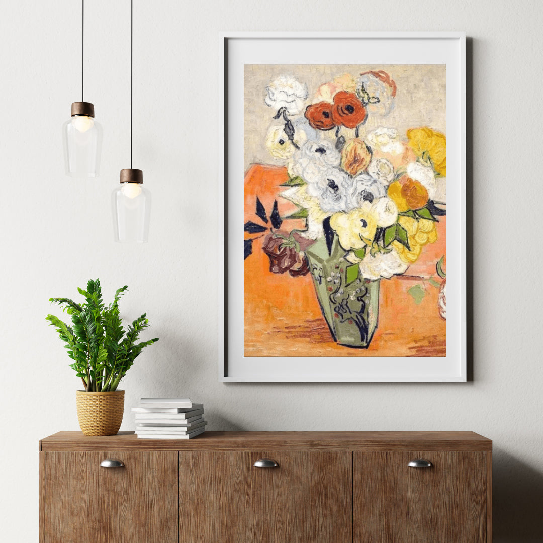 Diamantmalerei Rosen und Anemonen - SEOS Shop ®