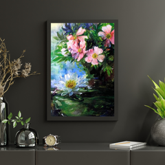Diamantmalerei Rosen und Seerosen - SEOS Shop ®