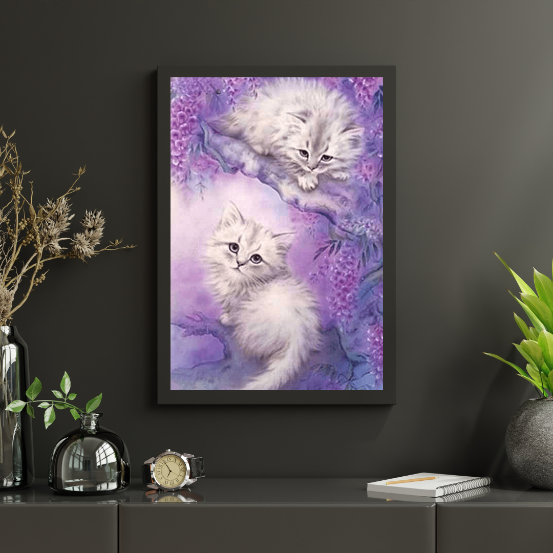 Diamantmalerei Süße Katzen - SEOS Shop ®
