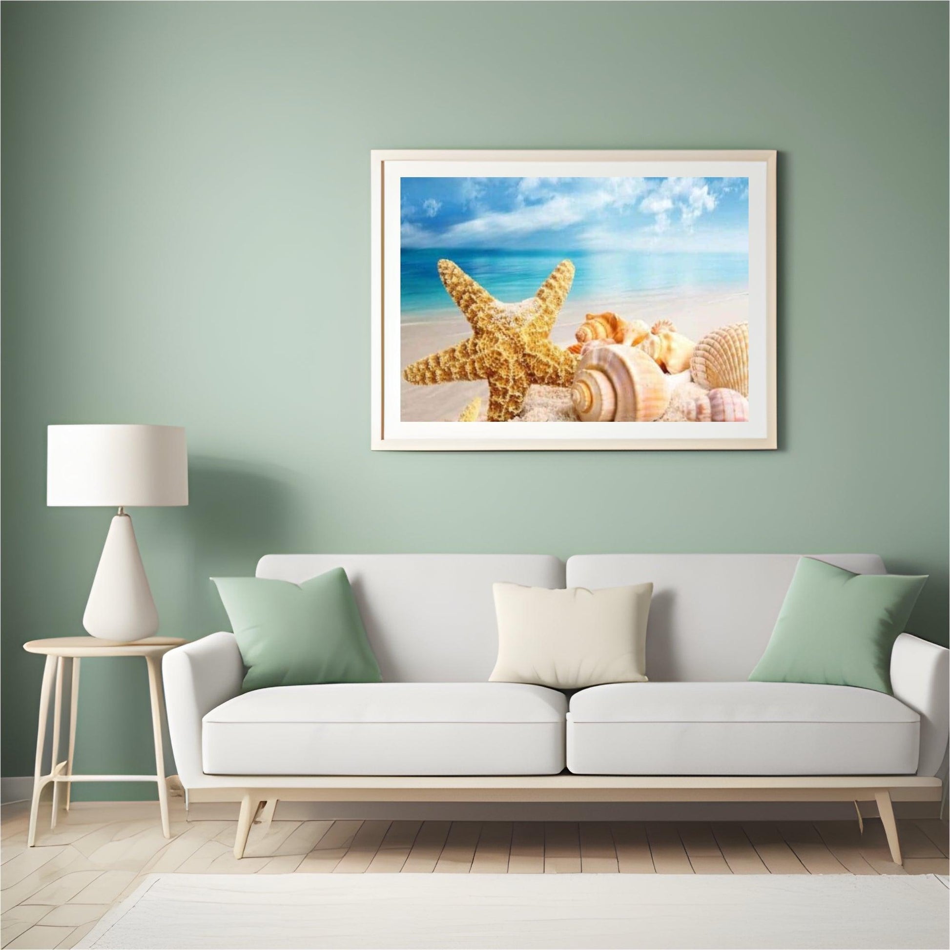Diamond Painting Muscheln am Strand – 40x50 cm – SEOS Shop ®
