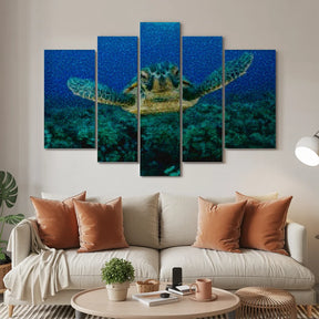 Diamond Painting Schildkröte im Meer 5-teilig - SEOS Shop ®