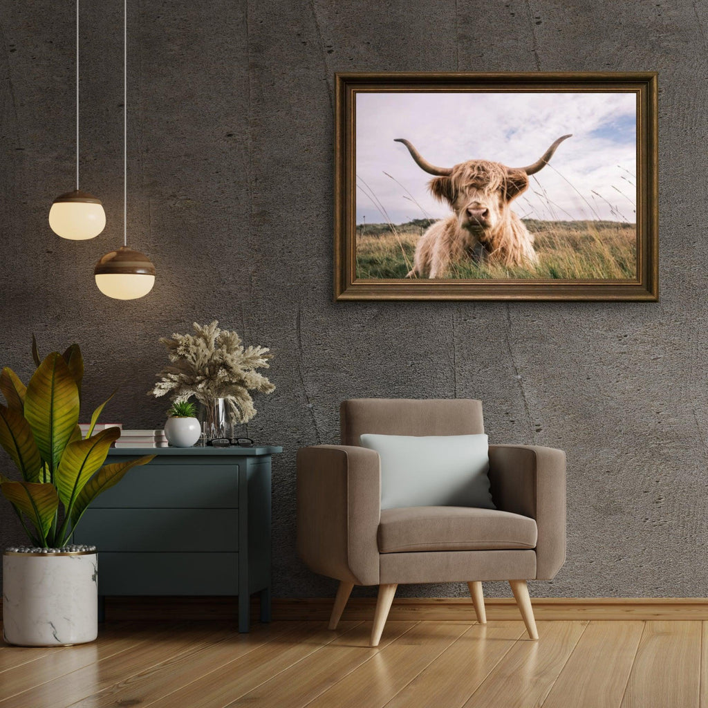 Diamond Painting Scottish Highlander - Hellfarbiger Scottish Highlander - SEOS Shop ®