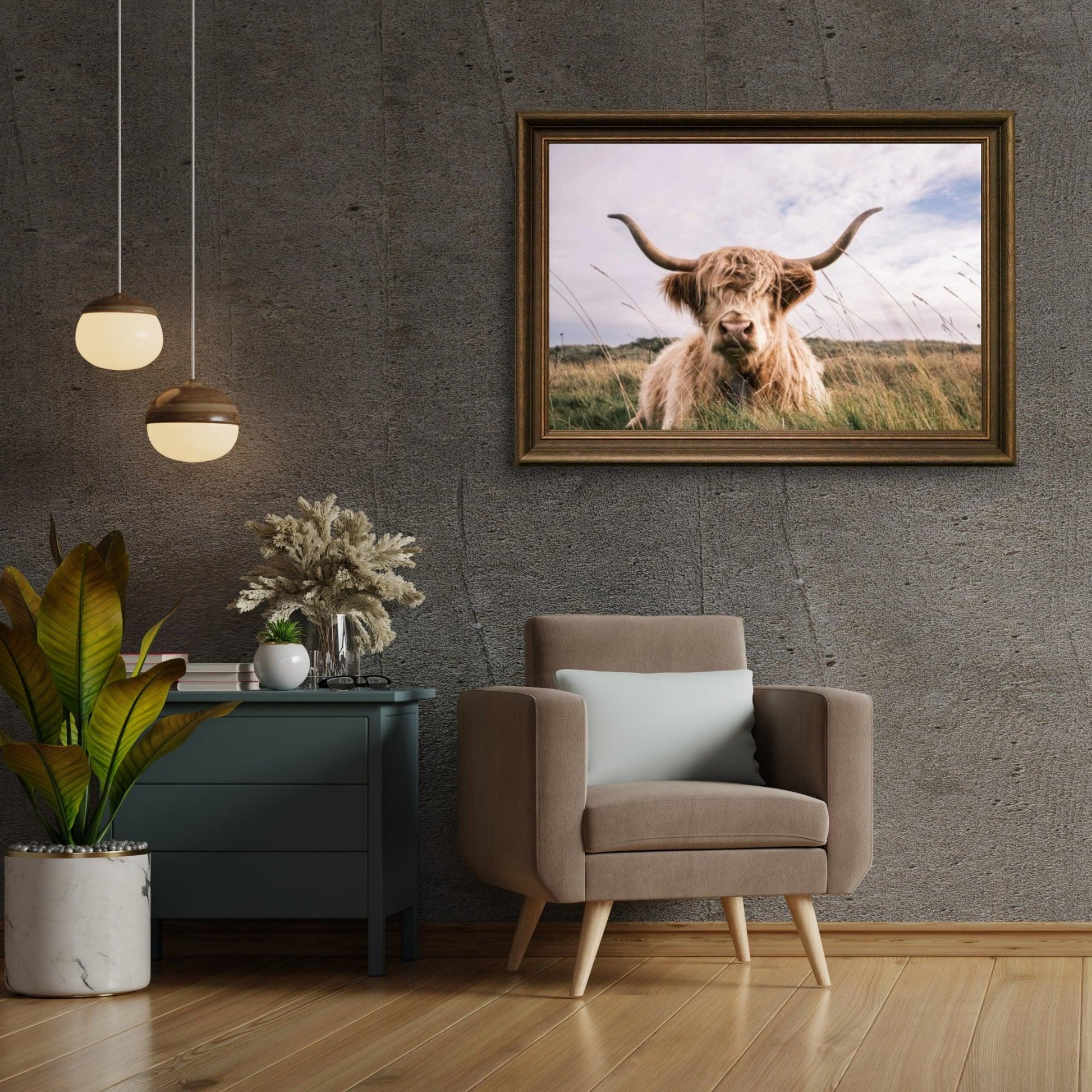 Diamond Painting Scottish Highlander - Hellfarbiger Scottish Highlander - SEOS Shop ®
