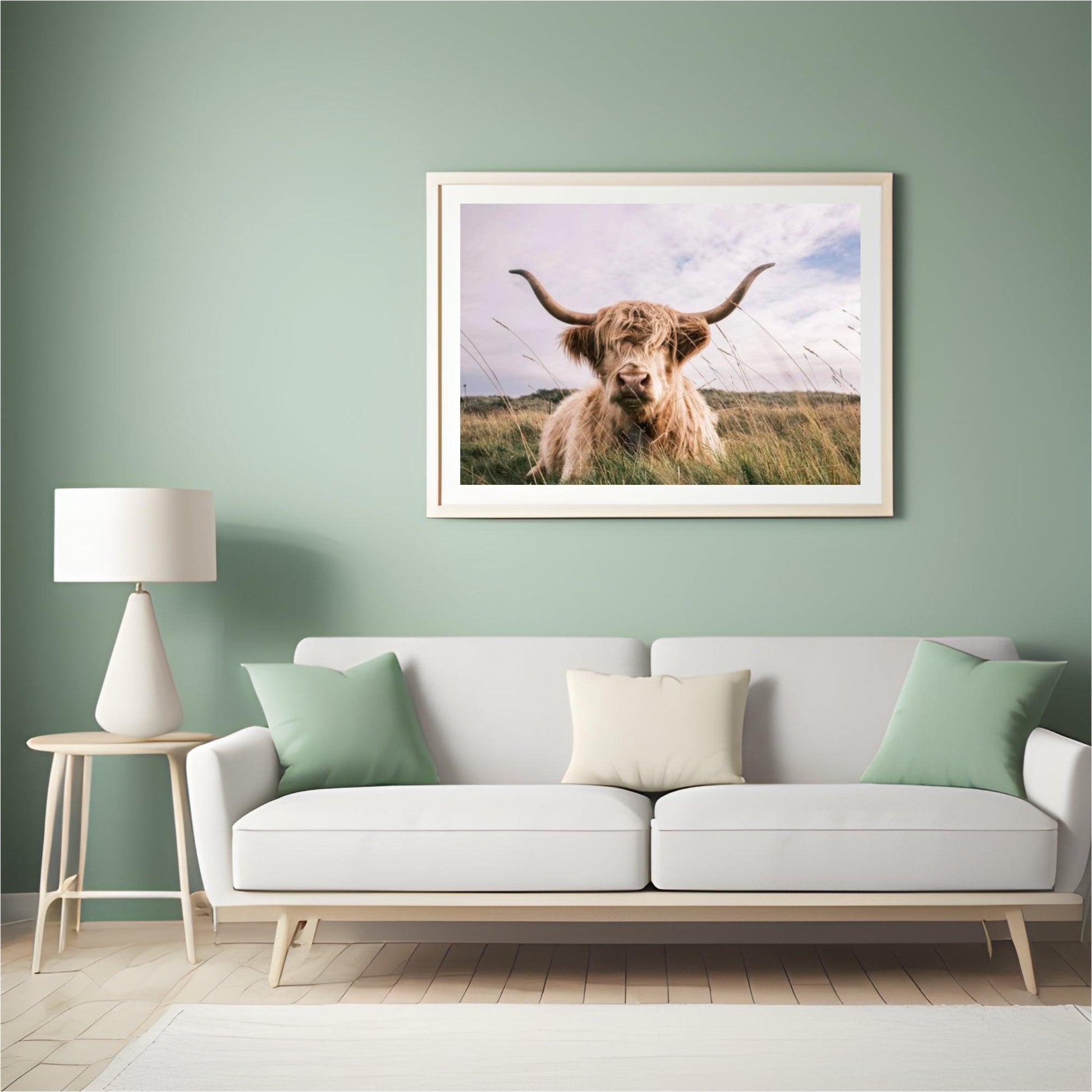 Diamond Painting Scottish Highlander - Hellfarbiger Scottish Highlander - SEOS Shop ®