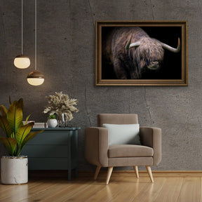 Diamond Painting Scottish Highlander - Scottish Highlander mit dickem Fell - SEOS Shop ®