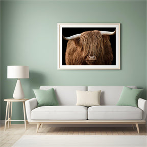Diamond Painting Scottish Highlander - Scottish Highlander aus der Nähe - SEOS Shop ®