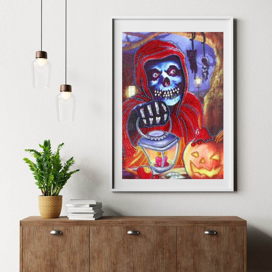 Diamond Painting Skelett mit Lampe - SEOS Shop ®
