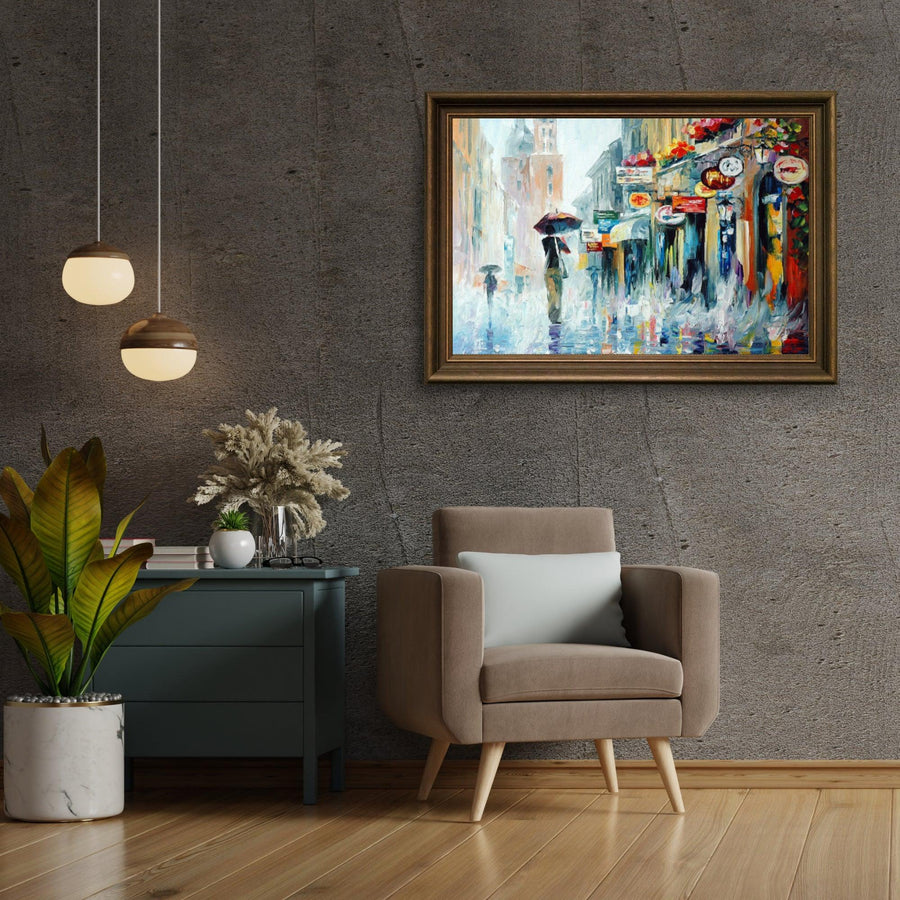 Diamond Painting Stadt im Regen - SEOS Shop ®