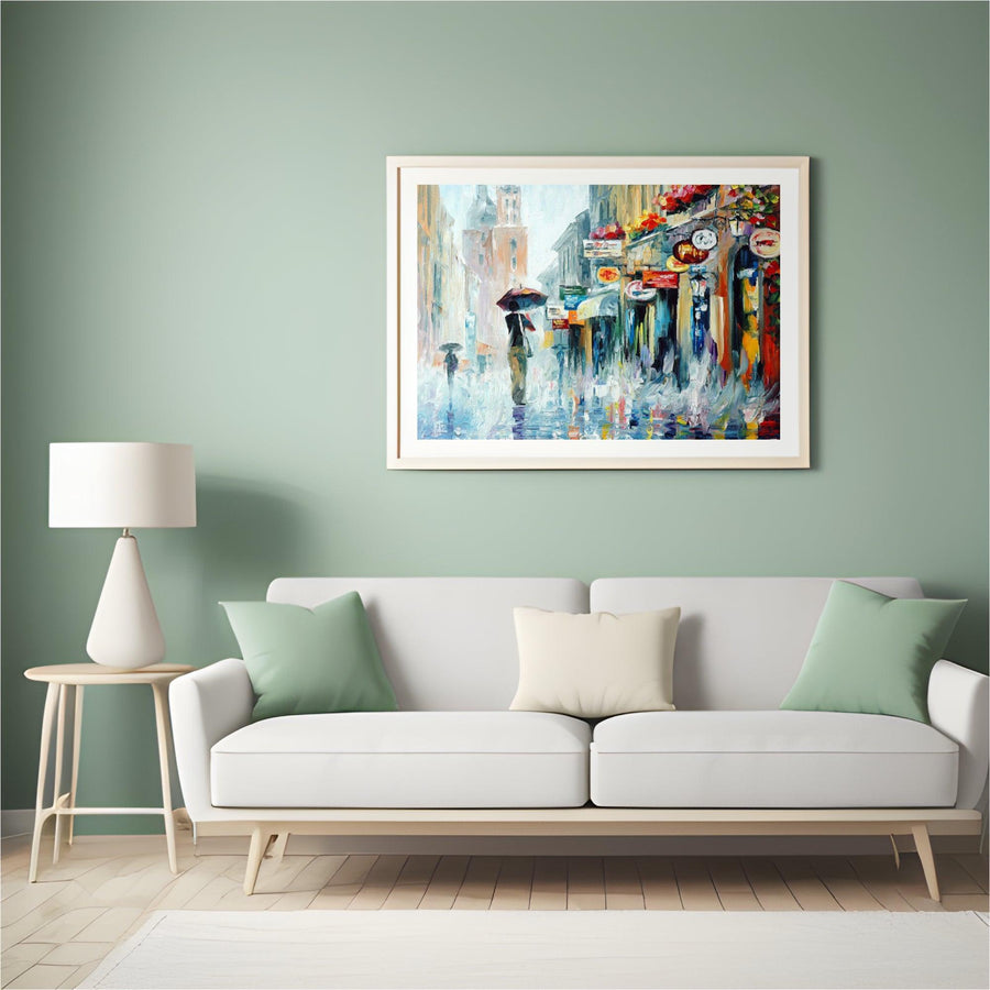 Diamond Painting Stadt im Regen - SEOS Shop ®