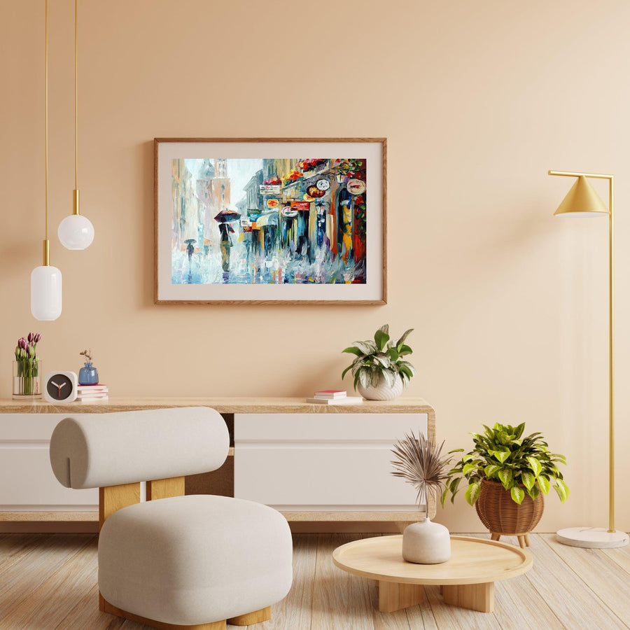 Diamond Painting Stadt im Regen - SEOS Shop ®