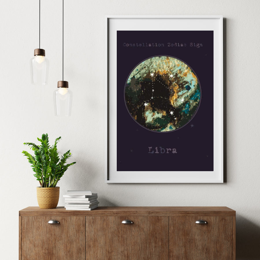 Diamond Painting Sternzeichen - Waage - SEOS Shop ®