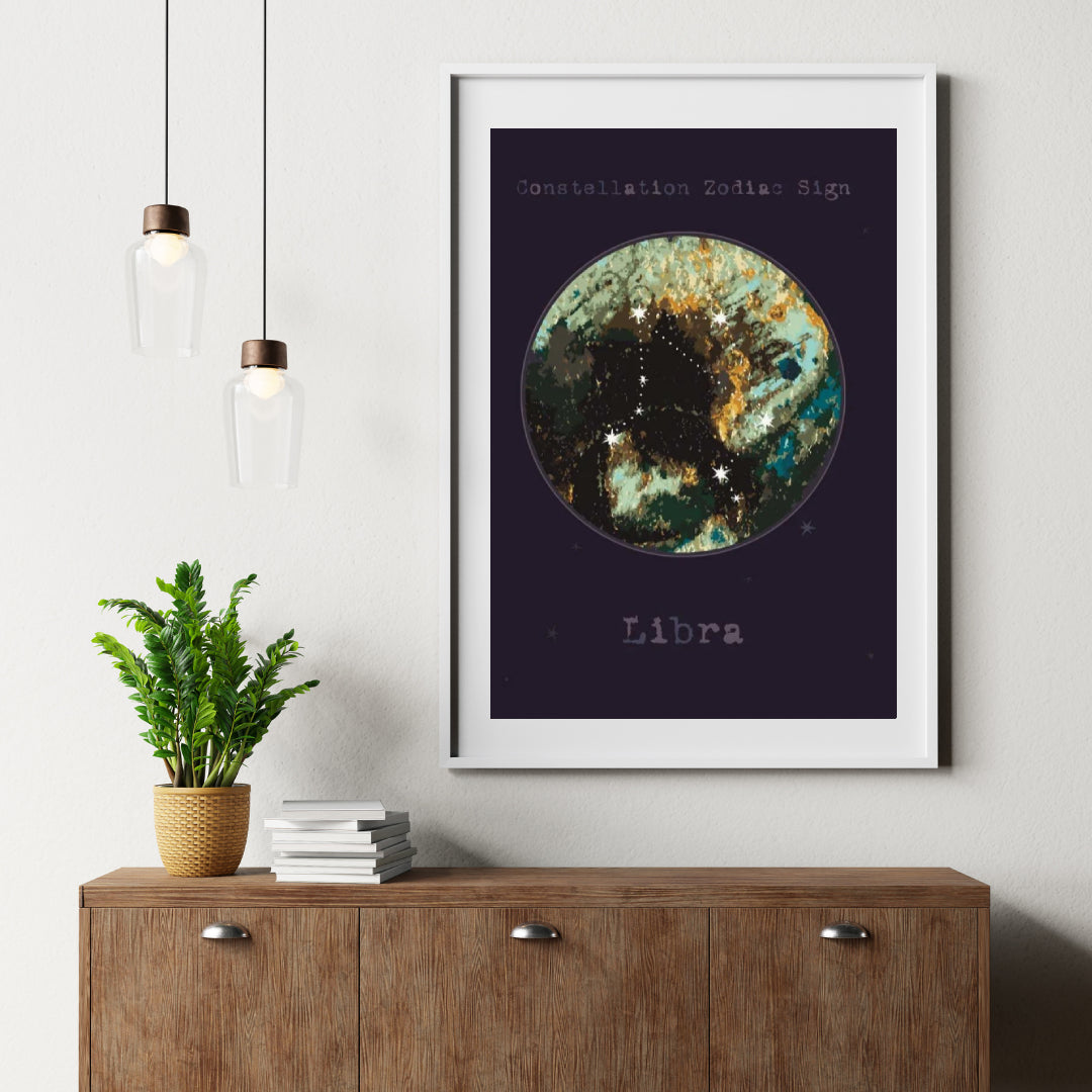 Diamond Painting Sternzeichen - Waage - SEOS Shop ®