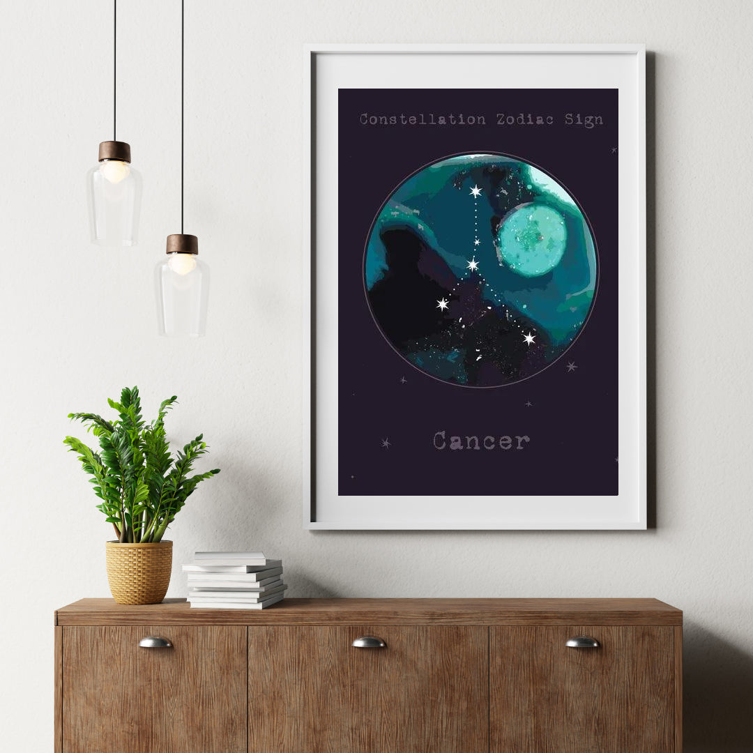Diamond Painting Sternzeichen - Krebs - SEOS Shop ®