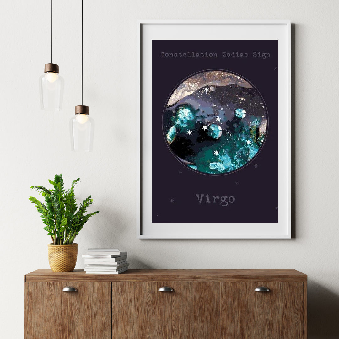 Diamond Painting Sternzeichen - Jungfrau - SEOS Shop ®