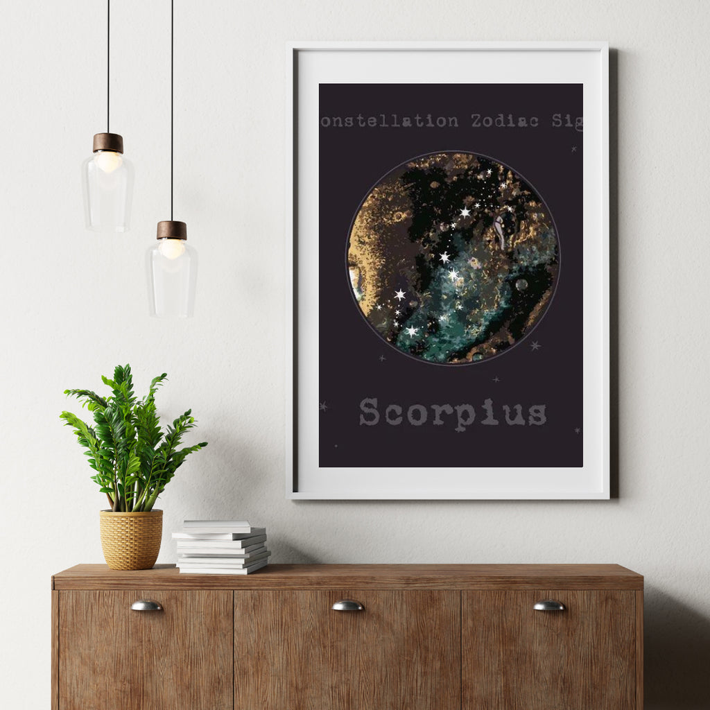 Diamond Painting Sternzeichen - Skorpion - SEOS Shop ®