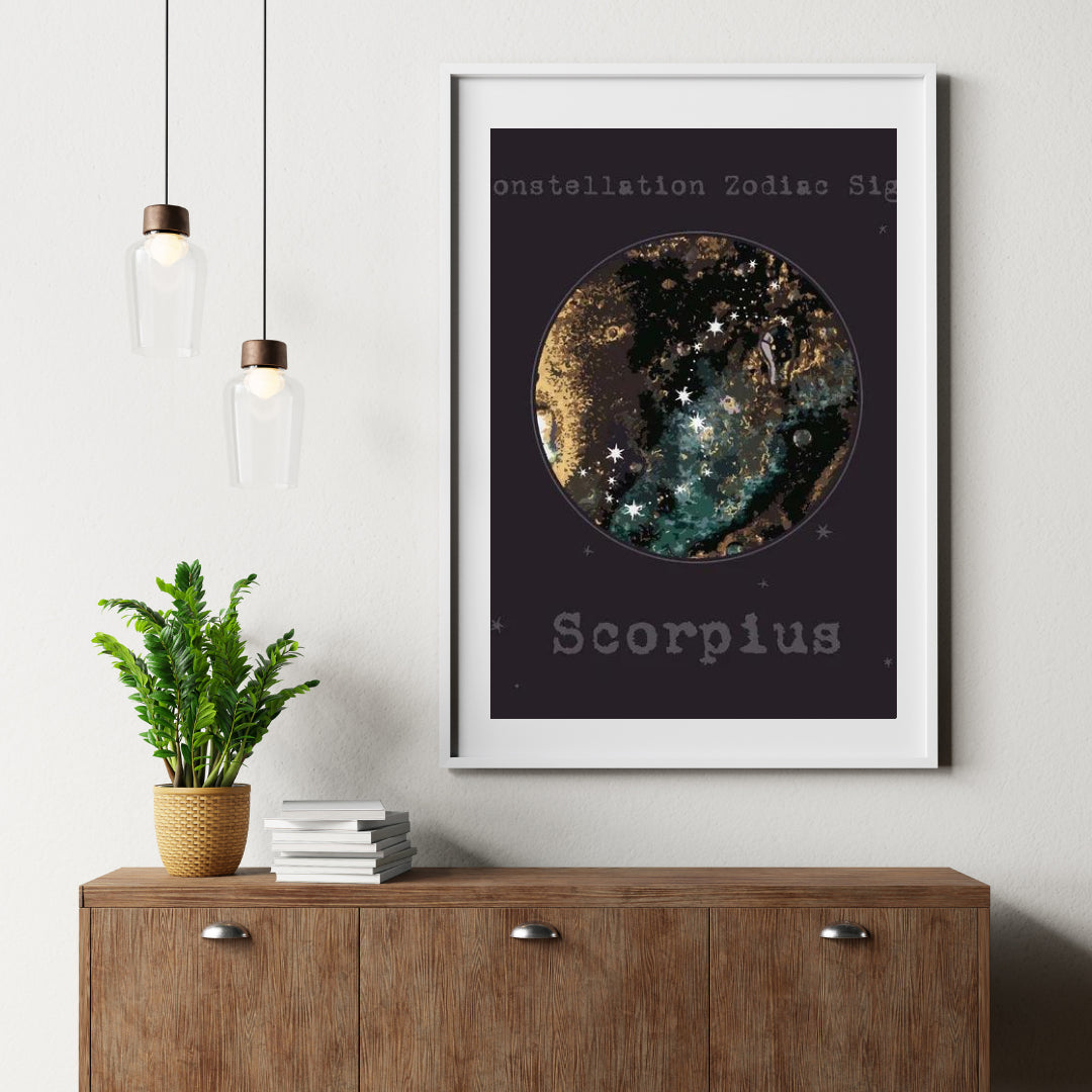 Diamond Painting Sternzeichen - Skorpion - SEOS Shop ®
