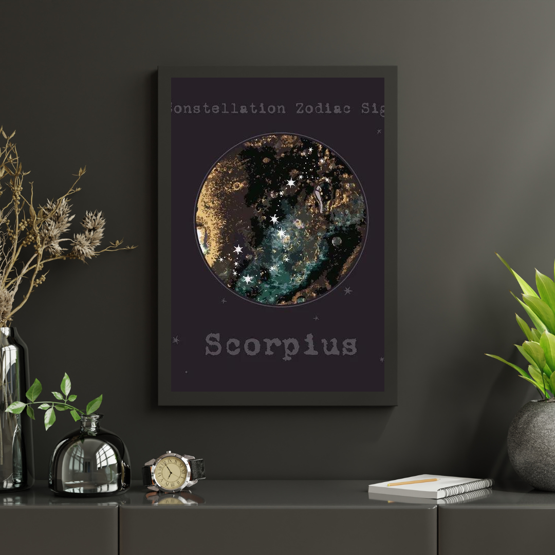 Diamond Painting Sternzeichen - Skorpion - SEOS Shop ®